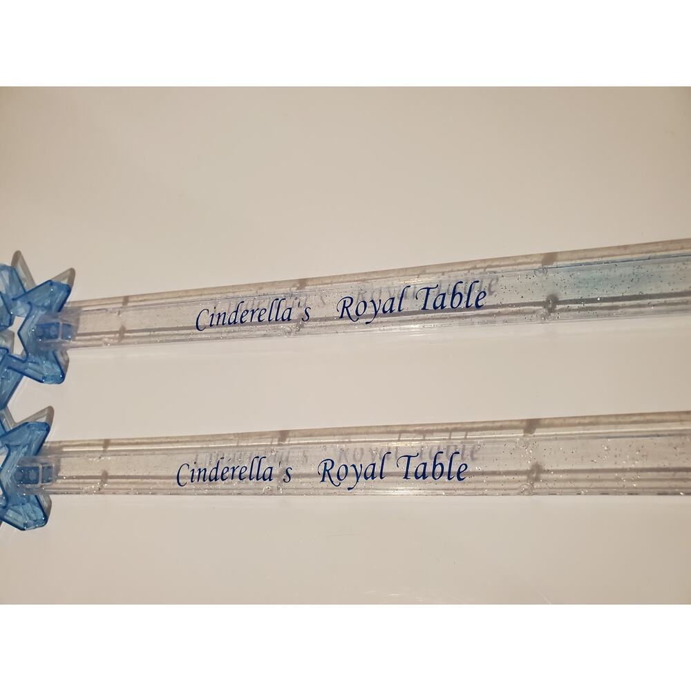 Disney Parks Cinderellas Royal Table Set of 2 Sparkle Star Wands Princess Toy - Picture 2 of 5